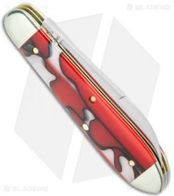 GEC #85 Tidioute Crown Lifter Dead Skunk Acrylic (2.75") 852221CL -Knife Shop GEC 85 Tidioute Crown Litfter Dead Skunk Acrylic BHQ 122968 jr side