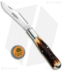 GEC #97 Northfield UN-X-LD Pocket Knife 4.6" Sambar Stag 9 GEC #97 Northfield UN-X-LD Pocket Knife 4.6" Sambar Stag -Knife Shop GEC 97 Northfield UN X LD Sambar Stag 976119 BHQ 97001 jr bottlecap 2