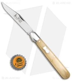 GEC Ben Hogan 1865 Smooth White Bone Pocket Knife (3.5" Polish) 651122 -Knife Shop GEC Ben Hogan 1865 Smooth White Bone Pocket Knife 3in Polish BHQ 151775 td size