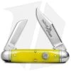 GEC #35 Northfield UN-X-LD Yellow Rose Pocket Knife 3.3" Yellow Bone 351217 -Knife Shop GEC Northfield Yellow Rose Yellow Bone UN X LD GEC351217Y BHQ 77134 jr