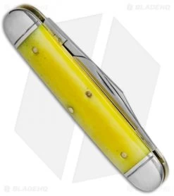GEC #35 Northfield UN-X-LD Yellow Rose Pocket Knife 3.3" Yellow Bone 351217 8 GEC #35 Northfield UN-X-LD Yellow Rose Pocket Knife 3.3" Yellow Bone 351217 -Knife Shop GEC Northfield Yellow Rose Yellow Bone UN X LD GEC351217Y BHQ 77134 jr side