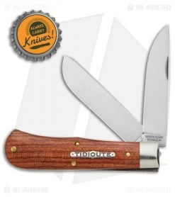 GEC Slip Joint Knife African Rosewood (3" Satin) 735221 -Knife Shop GEC SJ African Rosewood Satin 735221 BHQ 135101 jr bottlecap