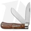 GEC Slip Joint Knife Mexican Bocote Wood (3" Satin) 735221 -Knife Shop GEC SJ Mexican Bocote Wood Satin BHQ 136177 jr