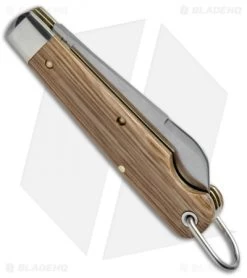 GEC #15 Tidioute Beer Scout Knife Club 3.5" Beer Barrel Oak -Knife Shop GEC Tidioute Beer Scout Club Beer Barrel Oak 153216CL BHQ 51175 jr side