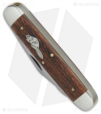 GEC #54 Tidioute Cutlery Big Jack Pocket Knife 4" Brazilian Cherry Wood 541217 5 GEC #54 Tidioute Cutlery Big Jack Pocket Knife 4" Brazilian Cherry Wood 541217 - Image 3