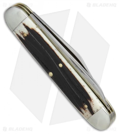 GEC #54 Tidioute Cutlery Big Jack Pocket Knife 4" Cougar Clawed Bone 541217 4 GEC #54 Tidioute Cutlery Big Jack Pocket Knife 4" Cougar Clawed Bone 541217 - Image 2