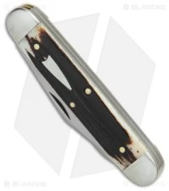 GEC #54 Tidioute Cutlery Big Jack Pocket Knife 4" Cougar Clawed Bone 541217 8 GEC #54 Tidioute Cutlery Big Jack Pocket Knife 4" Cougar Clawed Bone 541217 -Knife Shop GEC Tidioute Cutlery Big Jack cougar clawed bone BHQ 76211 er spine