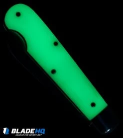 GEC #15 Tidioute Crown Lifter Boy's Knife 3.5" Nifebrite Glow 153216CL -Knife Shop GEC Tidioute Huckleberry CRown Lifter Boys Nitebrite Glow 153216CL BHQ 50401 jr glow