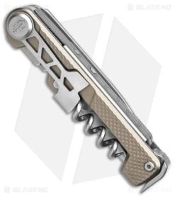 Gerber Armbar-Cork Multi-Tool 7-in-1 Gold W/ Cork Screw 30-001581 -Knife Shop Gerber Armbar Cork Gld EFS BHQ 139927 td side