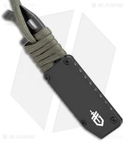 Gerber Prybrid-X Utility Knife Black/Green 31-003739 -Knife Shop Gerber Prybrid X Utility Black Green 31 003739 BHQ 105496 jr side