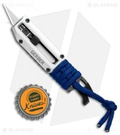 Gerber Prybrid-X Razor Blade Utility Knife Gray/Blue 31-003741 -Knife Shop Gerber Prybrid X Utility Gray Blue 31 003741 BHQ 105495 jr bottlecap