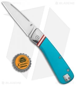 Gerber Straightlace Sheepsfoot Slip Joint Knife Blue (2.9" Satin) 9 Gerber Straightlace Sheepsfoot Slip Joint Knife Blue (2.9" Satin) -Knife Shop Gerber Straightlace SJ Blue Sheepsfoot Satin BHQ 94201 jr bottlecap