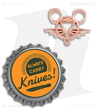 GiantMouse Mouse Lanyard Bead - Copper 4 GiantMouse Mouse Lanyard Bead - Copper - Image 2