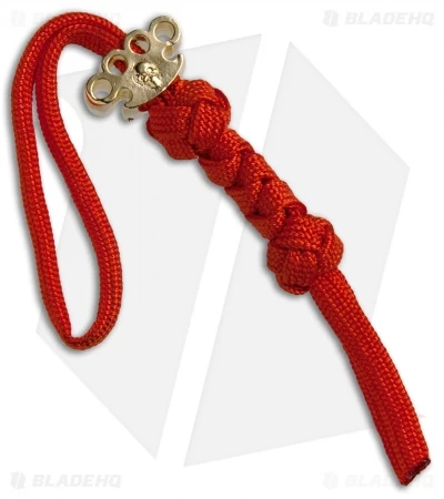 Tallen X Schmuckatelli 18k Gold Knuckle Bead Lanyard (Red) 3 Tallen X Schmuckatelli 18k Gold Knuckle Bead Lanyard (Red)