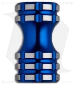 Grumpy's EDC Titanium Hustle Bead - Electric Blue