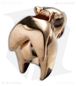 HEAdesigns Sabertooth Lanyard Bead - Copper 6 HEAdesigns Sabertooth Lanyard Bead - Copper -Knife Shop HEAdesigns Sabertooth Bead Copper BHQ 71325 jr back