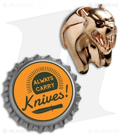 HEAdesigns Sabertooth Lanyard Bead - Copper 5 HEAdesigns Sabertooth Lanyard Bead - Copper - Image 3