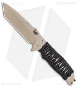 HK Fray Tanto Fixed Blade Knife Black Rubber (4.25" FDE) 55243 9 HK Fray Tanto Fixed Blade Knife Black Rubber (4.25" FDE) 55243 -Knife Shop HK Fray Tanto Fixed Blade Knife Black Paracord 4.25 FDE 55243 BHQ 100259 LS
