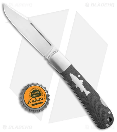 HPA Grandair SWS Salmon Lockback Knife Carbon Fiber (3.4" Satin) 6 HPA Grandair SWS Salmon Lockback Knife Carbon Fiber (3.4" Satin) - Image 4