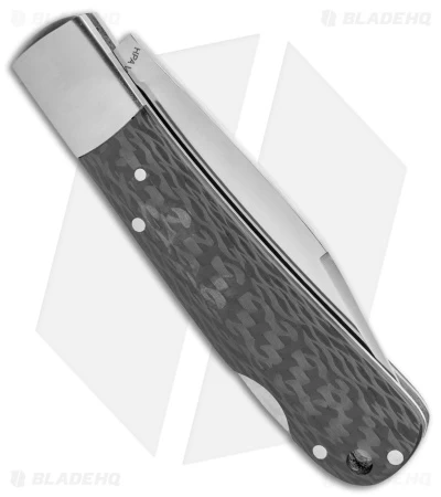 HPA Grandair SWS Salmon Lockback Knife Carbon Fiber (3.4" Satin) 5 HPA Grandair SWS Salmon Lockback Knife Carbon Fiber (3.4" Satin) - Image 3