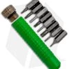 Heretic Knives Green Tool Kit Bit Driver + 8 Bits 1 Heretic Knives Green Tool Kit Bit Driver + 8 Bits -Knife Shop Heretic Knives Green Tool Kit Green Bronze BHQ 125469 jr bits