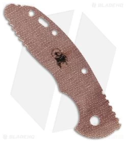 Hinderer Knives 3" XM-18 Natural Textured Micarta Replacement Scale -Knife Shop Hinderer Knives 3in XM 18 Natural Textured Micarta Replacement Scale BHQ 179565 jr back