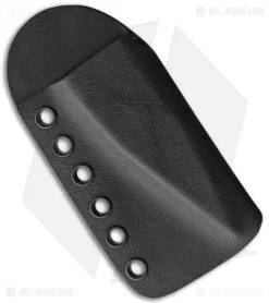 Jake Hoback Karamback Fixed Blade Knife Black Stonewash CTS-40CP (5.4") -Knife Shop Hoback Knives Karamback Black SW BHQ 93403 jr sheath