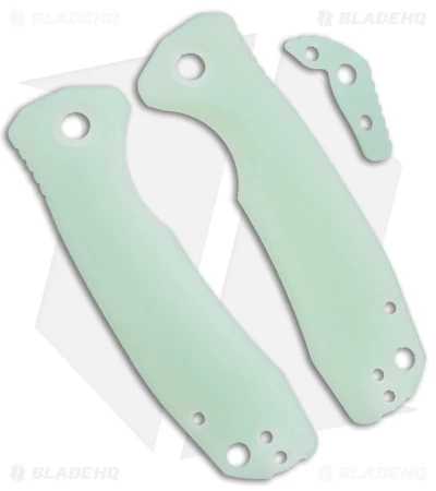 Honey Badger Knives Small Handle Set Jade G-10 3 Honey Badger Knives Small Handle Set Jade G-10