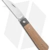 Jack Wolf Knives Laid Back Jack Slip Joint Knife Natural Micarta (2.8" Satin) 2 Jack Wolf Knives Laid Back Jack Slip Joint Knife Natural Micarta (2.8" Satin) -Knife Shop Jack Wolf Knives Laid Back Jack Natural Micarta SJ Satin BHQ 141943 jr