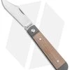 Jack Wolf Knives Little Bro Jack Slip Joint Knife Natural Micarta (2.7" Satin) 1 Jack Wolf Knives Little Bro Jack Slip Joint Knife Natural Micarta (2.7" Satin) -Knife Shop Jack Wolf Knives Little Bro Jack SJ Knife Natural Micarta Satin BHQ 141946 jr