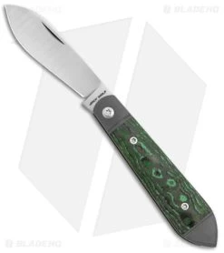 Jack Wolf Knives Low Drag Jack Slip Joint Knife Fat Carbon Jungle (2.9" Satin)