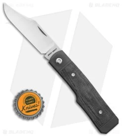 Jack Wolf Knives Sharpshooter Jack Slip Joint Knife Black Micarta (3" Satin) 11 Jack Wolf Knives Sharpshooter Jack Slip Joint Knife Black Micarta (3" Satin) -Knife Shop Jack Wolf Knives Sharpshooter Jack Black Micarta Slipjoint 2in Satin BHQ 141933 td size