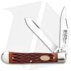 Boker H.J. Justin & Sons Trapper Knife 4" Jigged Bone 1 Boker H.J. Justin & Sons Trapper Knife 4" Jigged Bone -Knife Shop Justin TS Trapper BHQ 115594 td
