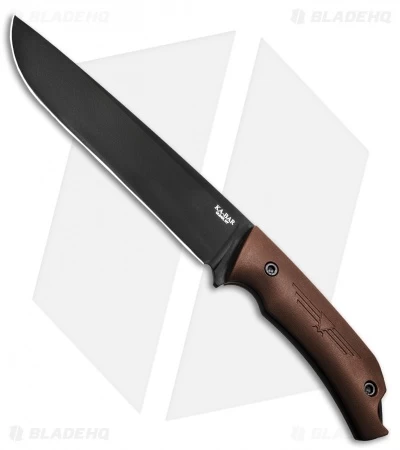 Ka-Bar Camp Turok Fixed Blade Knife Brown Ultramid (8" Black) 3 Ka-Bar Camp Turok Fixed Blade Knife Brown Ultramid (8" Black)