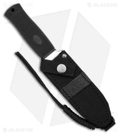 Katz Knives Avenger Boot Fixed Blade Knife Black Kraton (4.5" Satin) 5 Katz Knives Avenger Boot Fixed Blade Knife Black Kraton (4.5" Satin) - Image 3