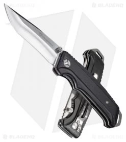 Kilimanjaro Allatro Spring Assisted Knife Black G-10 (3.25" Satin) 910116 -Knife Shop Kilimanjaro Allatro black G10 satin BHQ 55364 er side