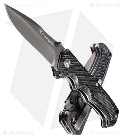 Kilimanjaro Annex Drop Point Folding Knife Black G-10 (3.375" Black ) 910029 4 Kilimanjaro Annex Drop Point Folding Knife Black G-10 (3.375" Black ) 910029 - Image 2