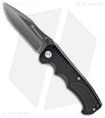 Kilimanjaro Annex Drop Point Folding Knife Black G-10 (3.375" Black ) 910029 3 Kilimanjaro Annex Drop Point Folding Knife Black G-10 (3.375" Black ) 910029