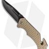 Kilimanjaro UTAC Drop Point Folding Knife Tan G-10 (3.5" Black) 910032 -Knife Shop Kilimanjaro UTAC Drop Point Tan G10 black BHQ 55325 er