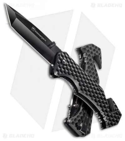 Kilimanjaro UTAC Tanto Folding Knife Black G-10 (3.5" Black) 910033 4 Kilimanjaro UTAC Tanto Folding Knife Black G-10 (3.5" Black) 910033 - Image 2
