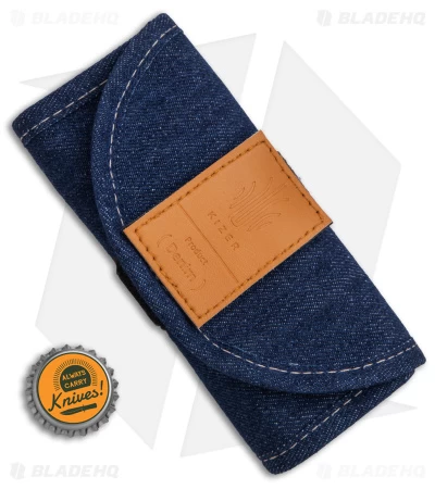Kizer Cutlery EDC Knife Roll - Denim 6 Kizer Cutlery EDC Knife Roll - Denim - Image 4