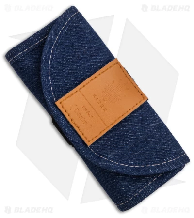 Kizer Cutlery EDC Knife Roll - Denim 3 Kizer Cutlery EDC Knife Roll - Denim