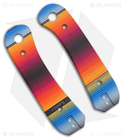 KNAFS Lander Knife Scales Mexican Blanket G-10 3 KNAFS Lander Knife Scales Mexican Blanket G-10