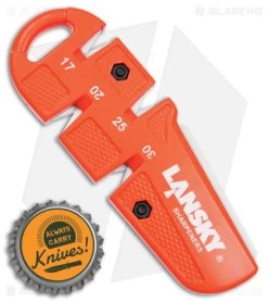 Lansky C-Sharp Carbide/Ceramic Knife Sharpener Orange 7 Lansky C-Sharp Carbide/Ceramic Knife Sharpener Orange -Knife Shop Lansky Ceramic Sharp BHQ 96418 td size