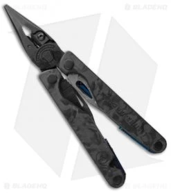 Leatherman Charge Plus Damascus/CF Multi Tool W/ Nylon Sheath (18-in-1) 832784 -Knife Shop Leatherman Charge Plus Damascus CF 832784 BHQ 105663 jr closed