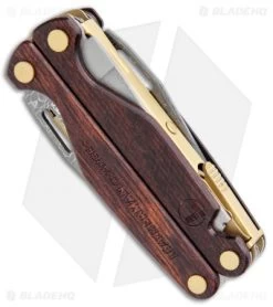 Leatherman Charge Plus Damascus/Wood Multi Tool W/ Nylon Sheath (18-in-1) 832785 -Knife Shop Leatherman Charge Plus Wood Damascus CF 832825 BHQ 105665 jr spine