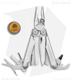 Leatherman Wave Multi Tool Stainless W/ Crimper & MOLLE Sheath (17-in-1) -Knife Shop Leatherman Wave Multi Tool Stainless Crimper MOLLE Sheath 17 in 1 BHQ 110948 jr bottlecap202