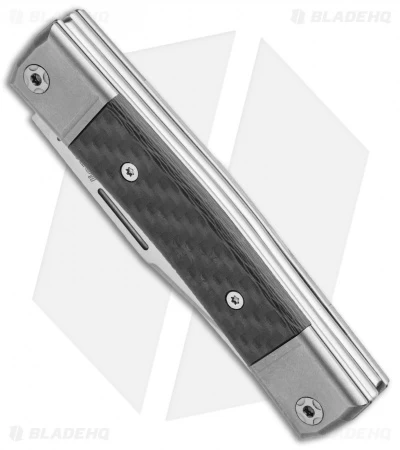 LionSteel BestMan 2-Bladed Traditional Knife Carbon Fiber (2.88" Satin) 4 LionSteel BestMan 2-Bladed Traditional Knife Carbon Fiber (2.88" Satin) - Image 2