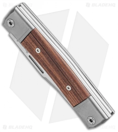 LionSteel BestMan 2-Bladed Traditional Knife Santos Wood (2.88" Satin) 4 LionSteel BestMan 2-Bladed Traditional Knife Santos Wood (2.88" Satin) - Image 2