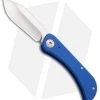 Luma Blades Bowslip Slip Joint Knife Blue G-10 (2.5" Satin)